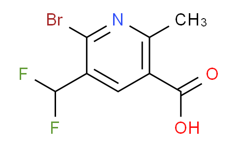 AM124030 | 1805239-63-7 | 2-Bromo-3-(difluoromethyl)-6-methylpyridine-5-carboxylic acid