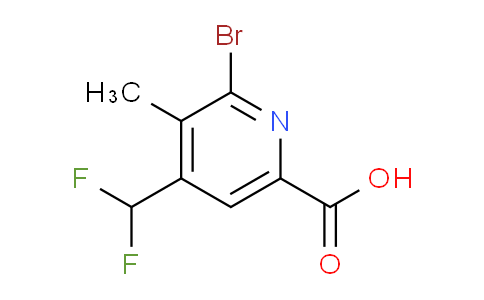 AM124033 | 1806993-79-2 | 2-Bromo-4-(difluoromethyl)-3-methylpyridine-6-carboxylic acid