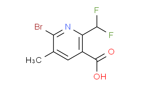 AM124040 | 1806914-56-6 | 2-Bromo-6-(difluoromethyl)-3-methylpyridine-5-carboxylic acid