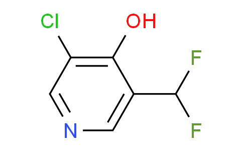 3-Chloro-5-(difluoromethyl)-4-hydroxypyridine