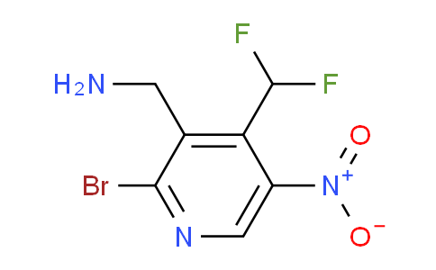 AM124050 | 1806856-42-7 | 3-(Aminomethyl)-2-bromo-4-(difluoromethyl)-5-nitropyridine