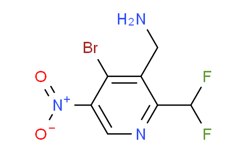AM124054 | 1805171-10-1 | 3-(Aminomethyl)-4-bromo-2-(difluoromethyl)-5-nitropyridine