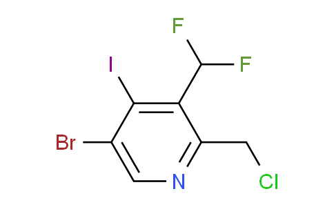 AM124057 | 1805370-92-6 | 5-Bromo-2-(chloromethyl)-3-(difluoromethyl)-4-iodopyridine