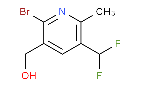 2-Bromo-5-(difluoromethyl)-6-methylpyridine-3-methanol