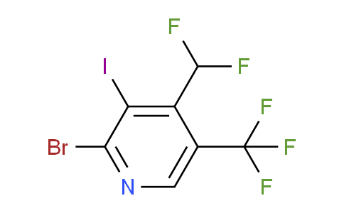 AM124066 | 1805242-79-8 | 2-Bromo-4-(difluoromethyl)-3-iodo-5-(trifluoromethyl)pyridine