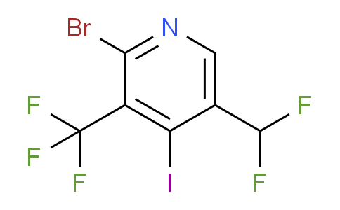 AM124072 | 1805421-82-2 | 2-Bromo-5-(difluoromethyl)-4-iodo-3-(trifluoromethyl)pyridine