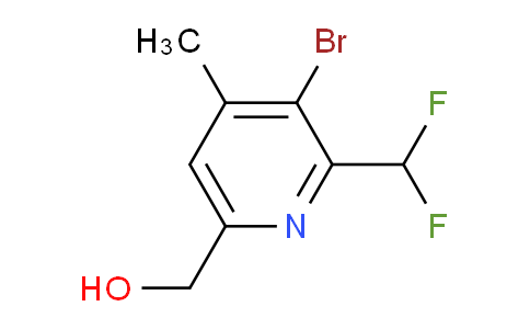 AM124073 | 1805382-79-9 | 3-Bromo-2-(difluoromethyl)-4-methylpyridine-6-methanol