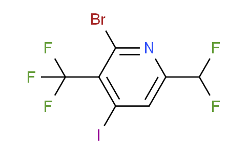 AM124076 | 1804848-06-3 | 2-Bromo-6-(difluoromethyl)-4-iodo-3-(trifluoromethyl)pyridine