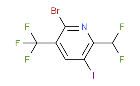 AM124077 | 1807010-19-0 | 2-Bromo-6-(difluoromethyl)-5-iodo-3-(trifluoromethyl)pyridine