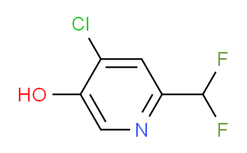 4-Chloro-2-(difluoromethyl)-5-hydroxypyridine