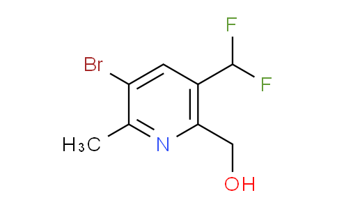 AM124083 | 1804429-22-8 | 3-Bromo-5-(difluoromethyl)-2-methylpyridine-6-methanol