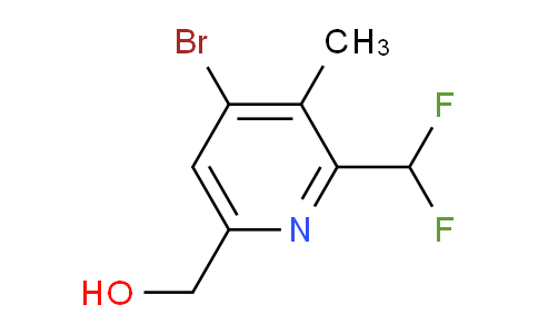 AM124086 | 1804851-88-4 | 4-Bromo-2-(difluoromethyl)-3-methylpyridine-6-methanol