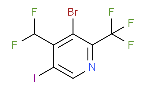 AM124087 | 1805365-53-0 | 3-Bromo-4-(difluoromethyl)-5-iodo-2-(trifluoromethyl)pyridine