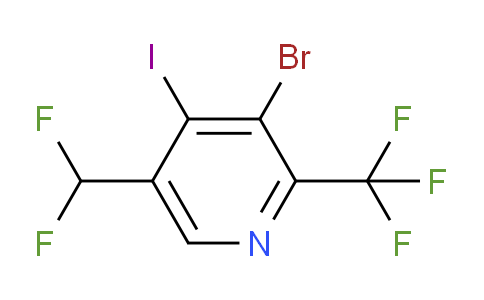 AM124093 | 1805351-26-1 | 3-Bromo-5-(difluoromethyl)-4-iodo-2-(trifluoromethyl)pyridine