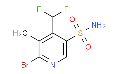 AM124100 | 1805377-17-6 | 2-Bromo-4-(difluoromethyl)-3-methylpyridine-5-sulfonamide