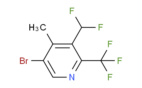 AM124106 | 1804951-94-7 | 5-Bromo-3-(difluoromethyl)-4-methyl-2-(trifluoromethyl)pyridine