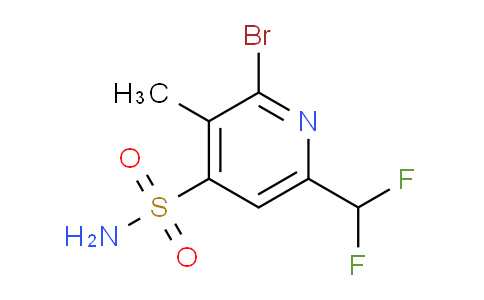 AM124109 | 1806996-48-4 | 2-Bromo-6-(difluoromethyl)-3-methylpyridine-4-sulfonamide