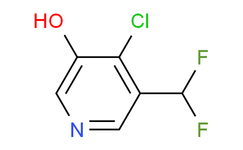4-Chloro-3-(difluoromethyl)-5-hydroxypyridine
