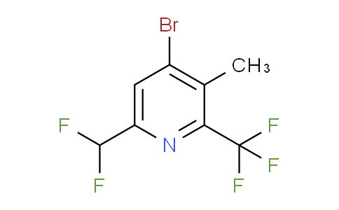 AM124112 | 1805934-94-4 | 4-Bromo-6-(difluoromethyl)-3-methyl-2-(trifluoromethyl)pyridine