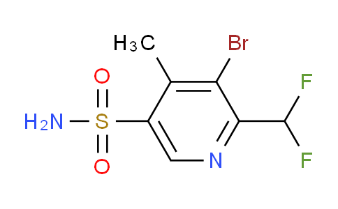 AM124114 | 1806996-60-0 | 3-Bromo-2-(difluoromethyl)-4-methylpyridine-5-sulfonamide