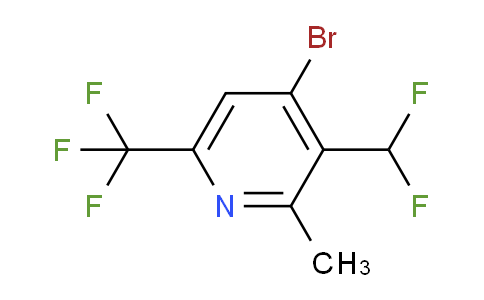 AM124115 | 1806913-42-7 | 4-Bromo-3-(difluoromethyl)-2-methyl-6-(trifluoromethyl)pyridine