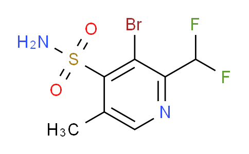 AM124116 | 1805434-70-1 | 3-Bromo-2-(difluoromethyl)-5-methylpyridine-4-sulfonamide