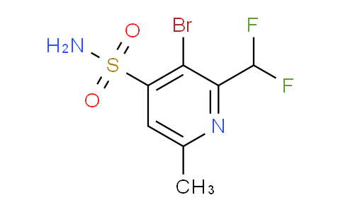 AM124118 | 1806996-78-0 | 3-Bromo-2-(difluoromethyl)-6-methylpyridine-4-sulfonamide