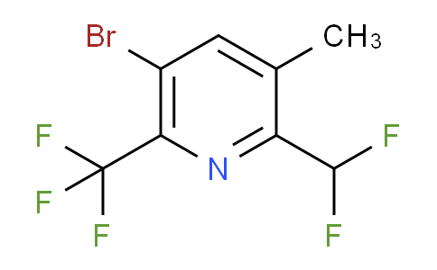 AM124119 | 1806913-44-9 | 5-Bromo-2-(difluoromethyl)-3-methyl-6-(trifluoromethyl)pyridine