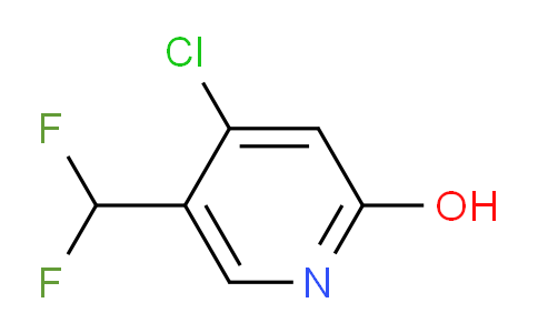 4-Chloro-5-(difluoromethyl)-2-hydroxypyridine
