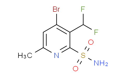 AM124138 | 1805250-70-7 | 4-Bromo-3-(difluoromethyl)-6-methylpyridine-2-sulfonamide