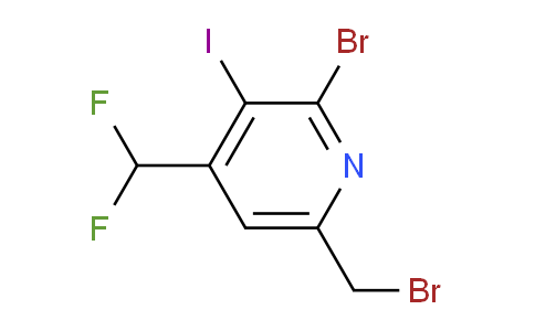AM124144 | 1805241-19-3 | 2-Bromo-6-(bromomethyl)-4-(difluoromethyl)-3-iodopyridine