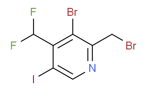AM124147 | 1804669-81-5 | 3-Bromo-2-(bromomethyl)-4-(difluoromethyl)-5-iodopyridine