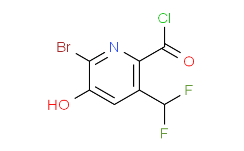AM124148 | 1804887-89-5 | 2-Bromo-5-(difluoromethyl)-3-hydroxypyridine-6-carbonyl chloride