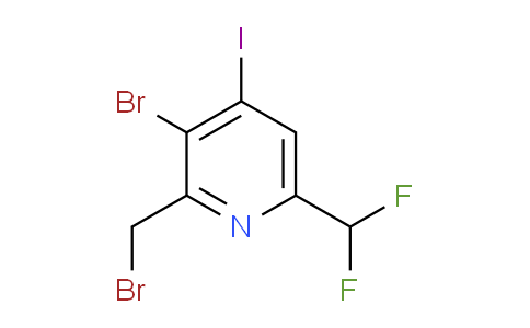 AM124149 | 1805241-37-5 | 3-Bromo-2-(bromomethyl)-6-(difluoromethyl)-4-iodopyridine