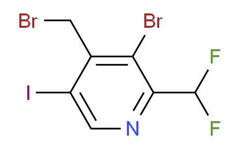 AM124151 | 1805351-02-3 | 3-Bromo-4-(bromomethyl)-2-(difluoromethyl)-5-iodopyridine
