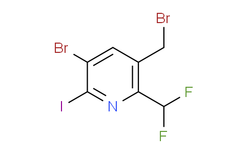 AM124157 | 1804669-93-9 | 3-Bromo-5-(bromomethyl)-6-(difluoromethyl)-2-iodopyridine