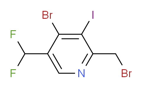 AM124159 | 1805921-42-9 | 4-Bromo-2-(bromomethyl)-5-(difluoromethyl)-3-iodopyridine