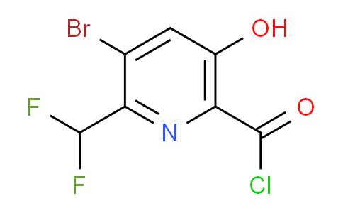 AM124161 | 1806911-98-7 | 3-Bromo-2-(difluoromethyl)-5-hydroxypyridine-6-carbonyl chloride
