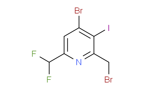 AM124162 | 1806906-20-6 | 4-Bromo-2-(bromomethyl)-6-(difluoromethyl)-3-iodopyridine