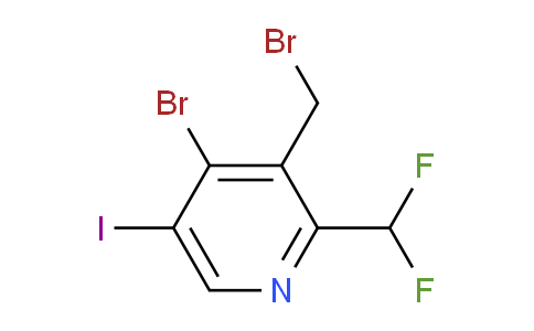 AM124163 | 1805167-30-9 | 4-Bromo-3-(bromomethyl)-2-(difluoromethyl)-5-iodopyridine