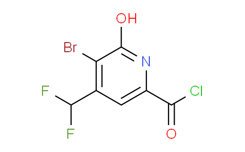 AM124164 | 1806875-78-4 | 3-Bromo-4-(difluoromethyl)-2-hydroxypyridine-6-carbonyl chloride