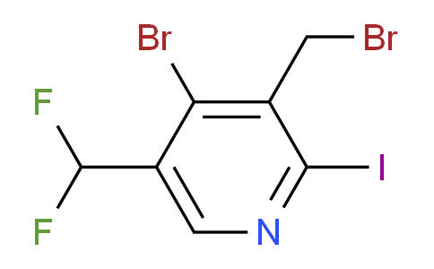 AM124165 | 1806906-48-8 | 4-Bromo-3-(bromomethyl)-5-(difluoromethyl)-2-iodopyridine