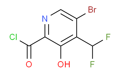 AM124166 | 1805372-70-6 | 5-Bromo-4-(difluoromethyl)-3-hydroxypyridine-2-carbonyl chloride