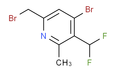 AM124174 | 1806864-84-5 | 4-Bromo-6-(bromomethyl)-3-(difluoromethyl)-2-methylpyridine
