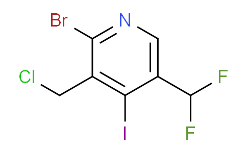 AM124175 | 1805921-77-0 | 2-Bromo-3-(chloromethyl)-5-(difluoromethyl)-4-iodopyridine