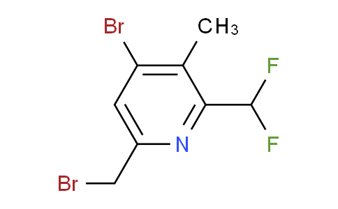 AM124176 | 1806912-35-5 | 4-Bromo-6-(bromomethyl)-2-(difluoromethyl)-3-methylpyridine