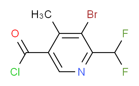 AM124177 | 1805244-20-5 | 3-Bromo-2-(difluoromethyl)-4-methylpyridine-5-carbonyl chloride