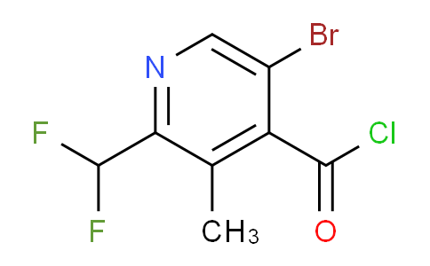 AM124182 | 1805356-13-1 | 5-Bromo-2-(difluoromethyl)-3-methylpyridine-4-carbonyl chloride