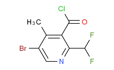 AM124184 | 1806995-80-1 | 5-Bromo-2-(difluoromethyl)-4-methylpyridine-3-carbonyl chloride