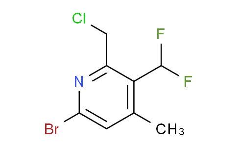 AM124185 | 1806912-70-8 | 6-Bromo-2-(chloromethyl)-3-(difluoromethyl)-4-methylpyridine